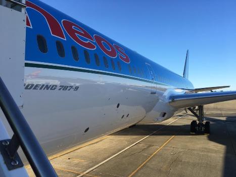 Neos: terzo Boeing 787 a Malpensa