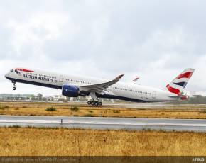 British Airways prende in consegna il suo primo Airbus A350-1000