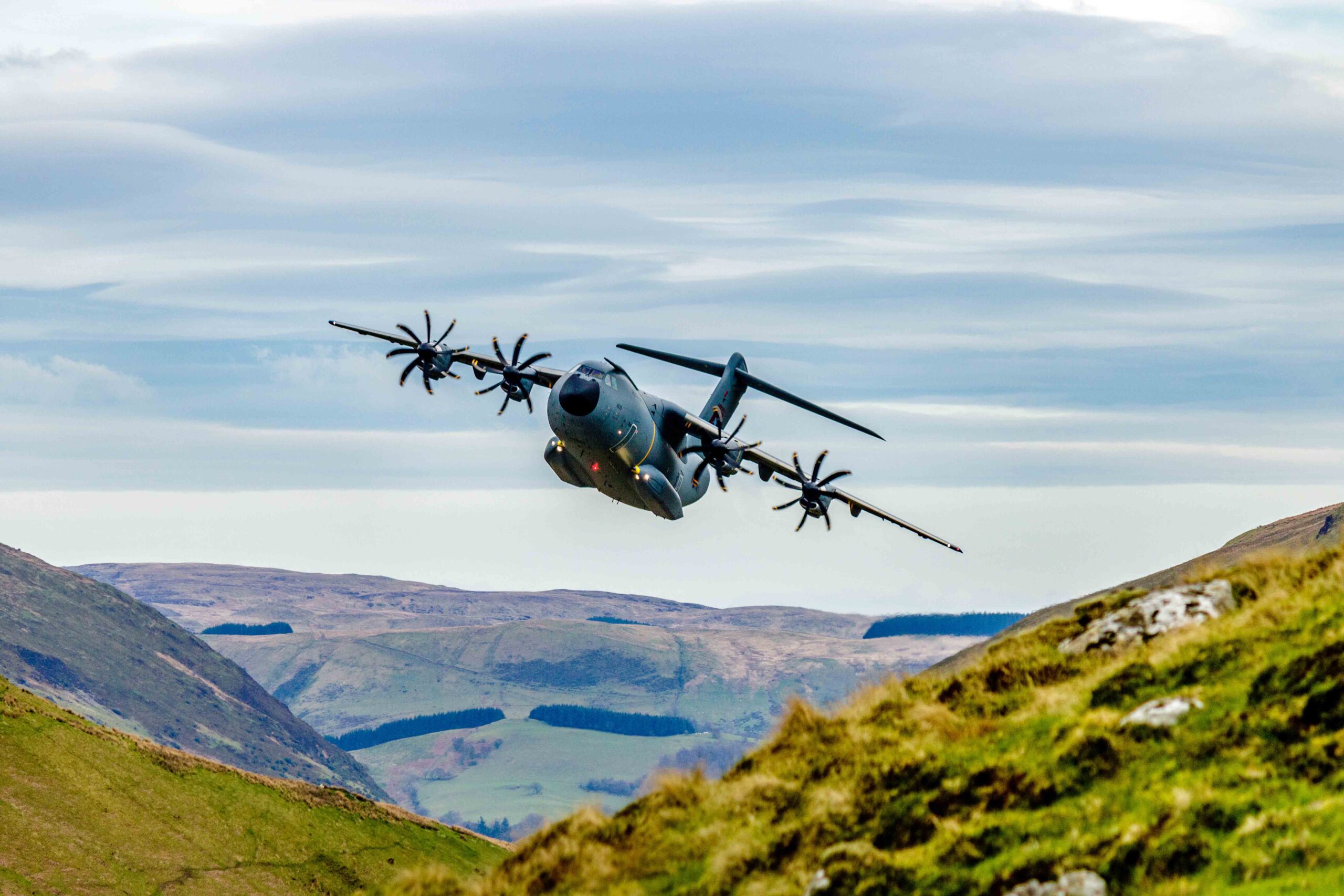 L’Airbus A400M ottiene la certificazione Automatic Low Level Flight