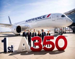 Consegnato ad Air France il suo primo A350 XWB