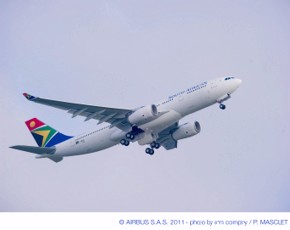 Airbus: consegne per South African Airways