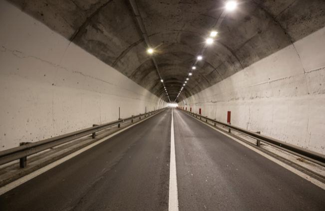 Infrastrutture, Anas attiva i nuovi impianti di illuminazione a led nelle gallerie della statale 387 in Sardegna