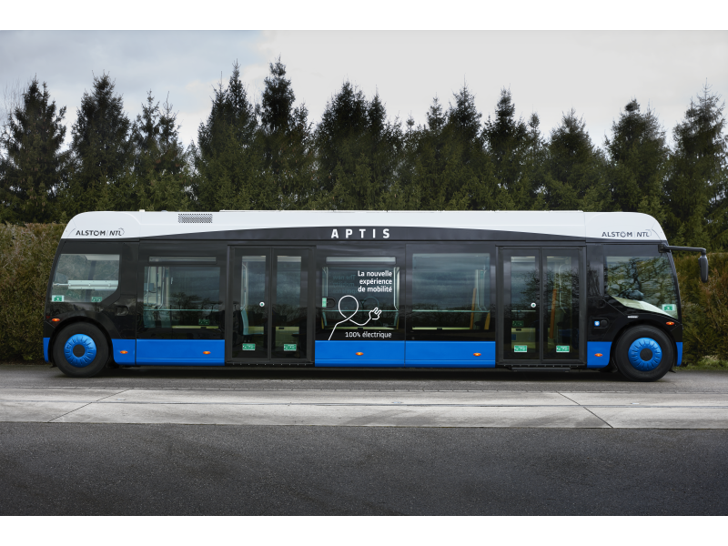 Genova, arriva Aptis il bus 100% elettrico targato Alstom