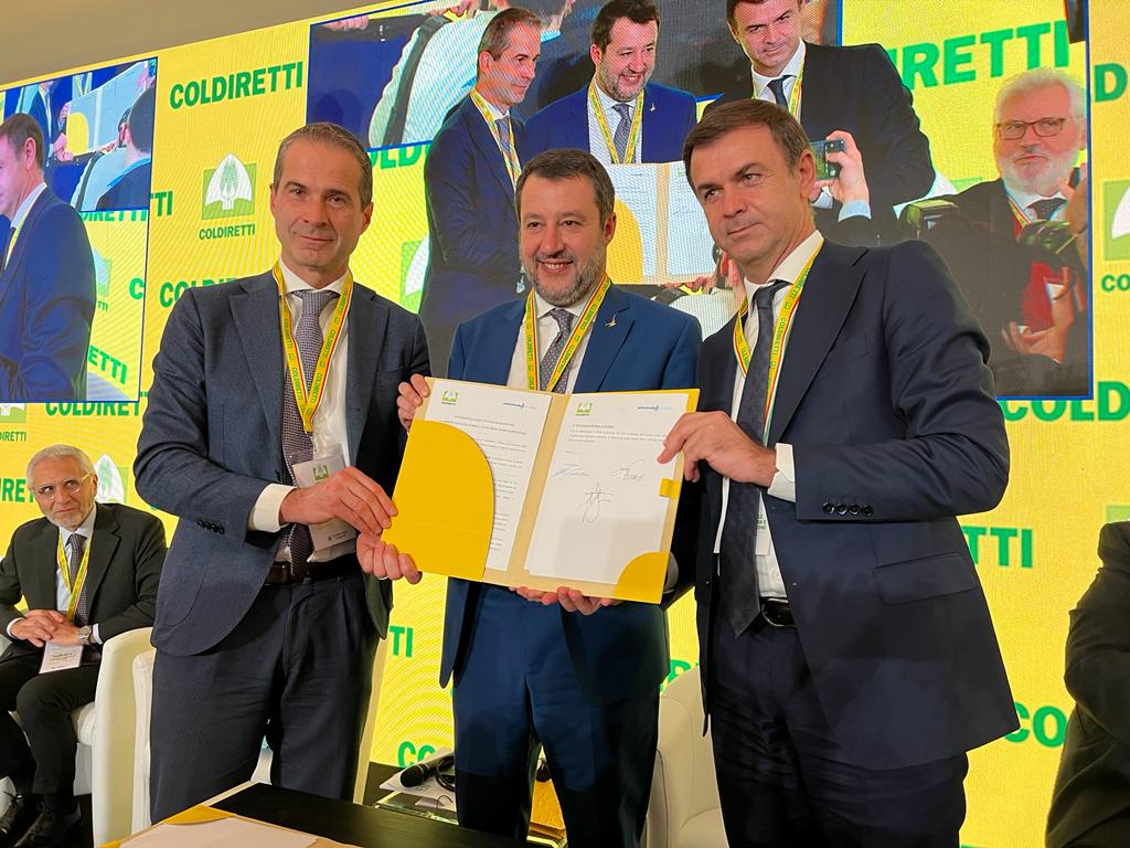 Logistica agroalimentare più sostenibile ed efficiente grazie all’accordo Aspi – Coldiretti