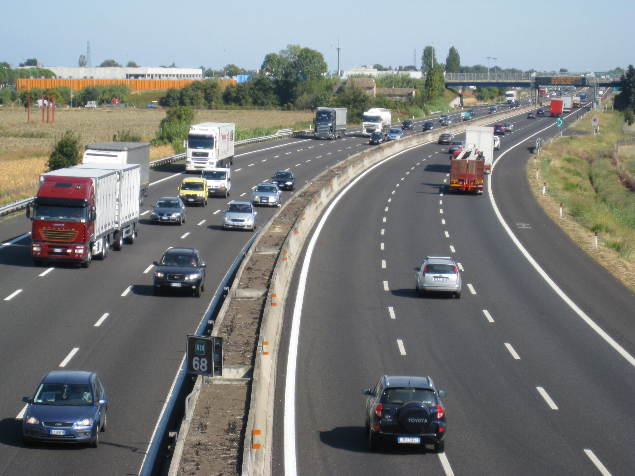 Limitazioni A14: ecco i percorsi alternativi suggeriti da Viabilità Italia