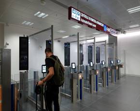 Aeroporto di Bergamo: entrati in funzione i primi 6 e-gates