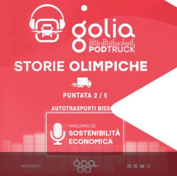 Autotrasporto: nuovo appuntamento con “Storie Olimpiche”, il PodTruck di Infogestweb-GOLIA