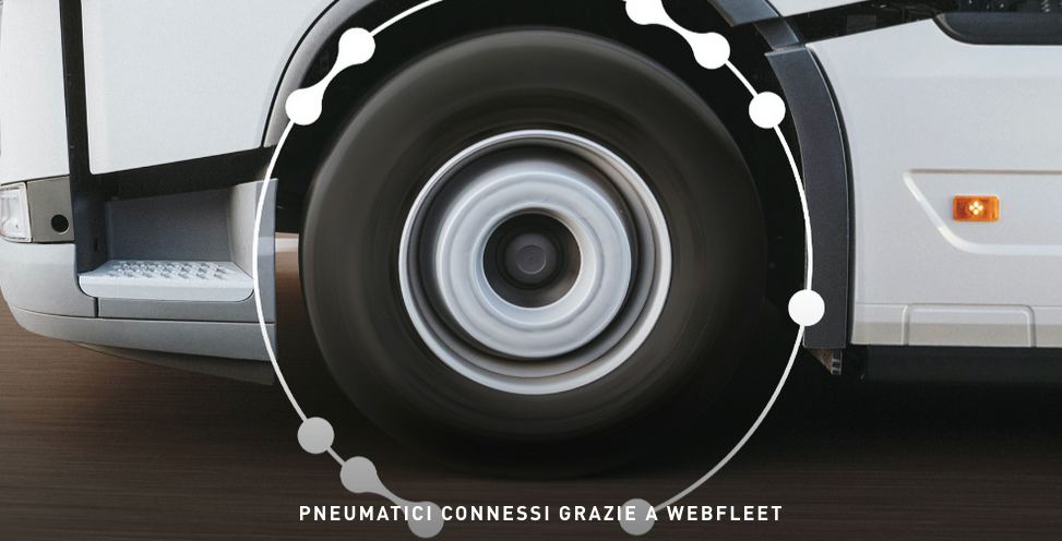 Camion, Bridgestone lancia la promozione Pneumatici connessi grazie a Webfleet