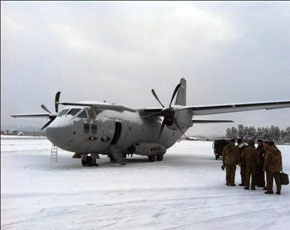 Aeronautica: prove su piste ghiacciate con il C-27J