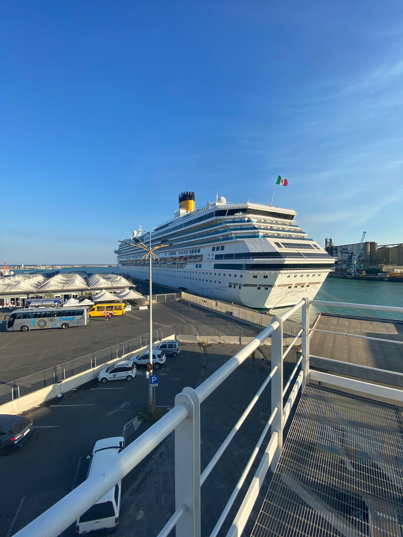 Porto di Catania: record di imbarchi sulla nave di Costa Crociere