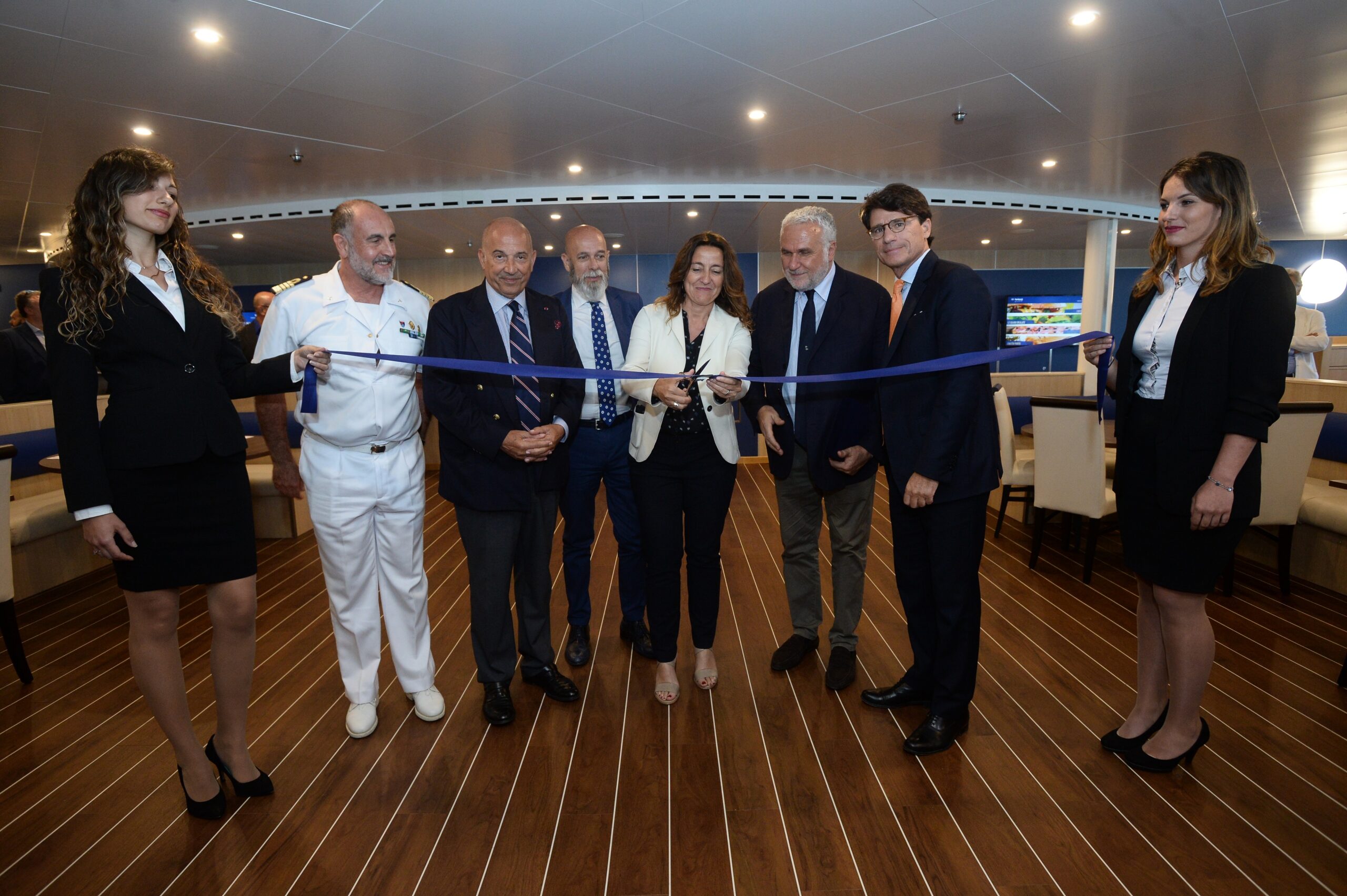 Gruppo Grimaldi presenta la nuova Cruise Roma: è la prima nave del Mediterraneo con zero emissioni in porto