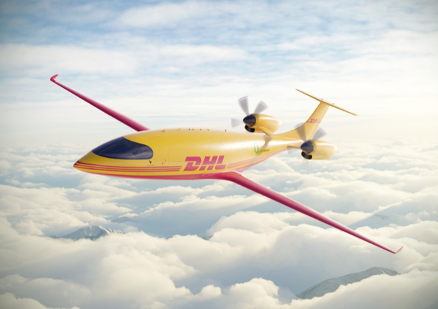 DHL Express ordina a Eviation 12 aerei cargo completamente elettrici