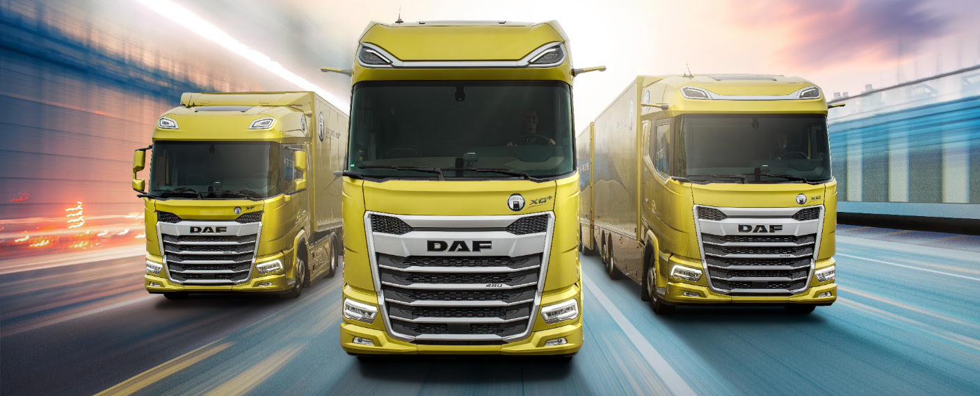 DAF al Transpotec 2022 con i modelli di nuova generazione XF, XG e XG⁺