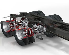 Daf presenta il nuovo assale a tandem leggero