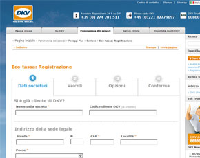 DKV Euro Service: al via la registrazione online per l’Ecotaxe