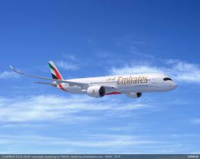 Emirates: investimento da 350 milioni per l’intrattenimento a bordo degli A350