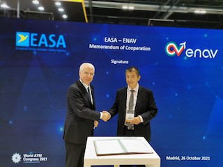 Enav-Easa: firmato un Memorandum di cooperazione internazionale