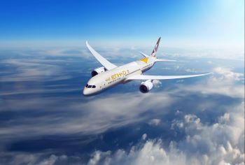 Etihad Airways celebra introduzione del Boeing 787-10 Dreamliner sulla rotta Roma-Abu Dhabi