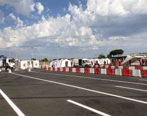 Aeroporto di Fiumicino: attivo dal 1° settembre il più grande drive-in per test Covid-19 della Regione Lazio