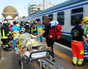 FS Italiane: prove tecniche di pronto intervento alla stazione di Molfetta