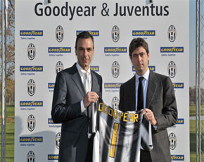 Goodyear nuovo sponsor della Juventus