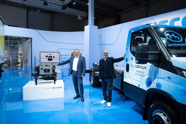 IAA22: ad Hannover Iveco e Hyundai con il primo furgone a celle a combustibile