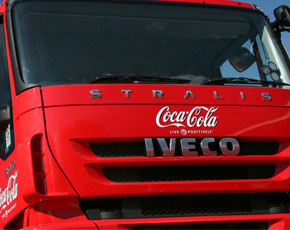 Iveco: autocarri Stralis a metano per Coca Cola Enterprises