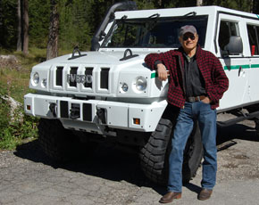 Un Lmv Iveco per Terence Hill