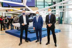 Mobilità Aerea Urbana: Atlantia, ADR e Volocopter portano a Roma i taxi elettrici