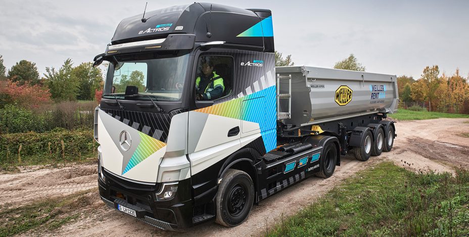 Al Bauma 2022 le soluzioni elettriche di Mercedes-Benz Trucks per l’edilizia