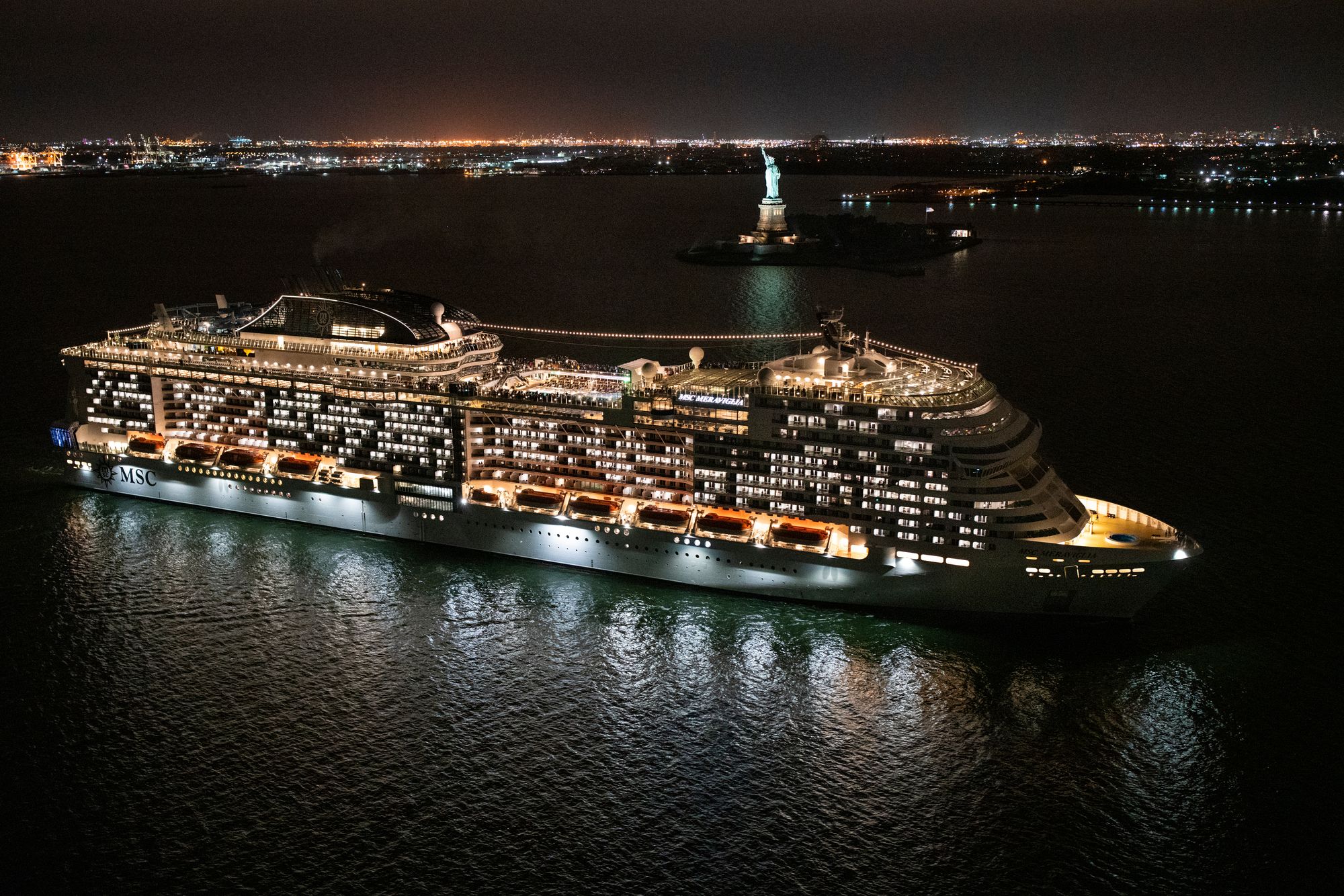MSC Meraviglia debutta a New York per scoprire le destinazioni d’oltreoceano più suggestive