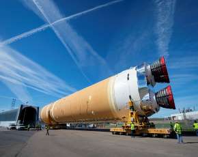 Boeing: pronto il core stage del razzo di esplorazione per lo Space Launch System della Nasa