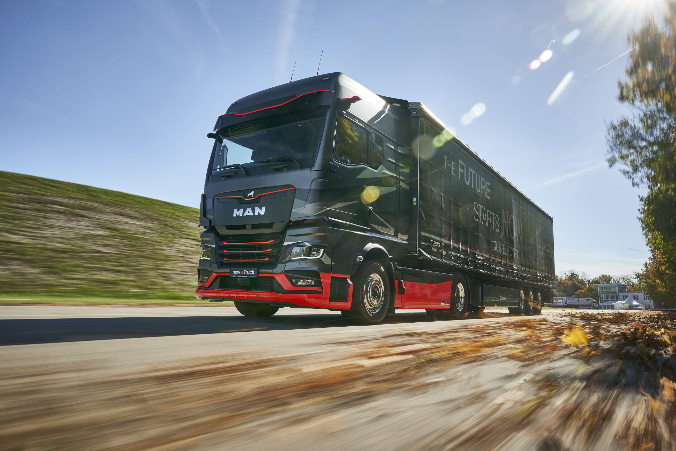 Con MAN eTruck il trasporto diventa sostenibile: fino a 100 tonnellate di CO2 in meno