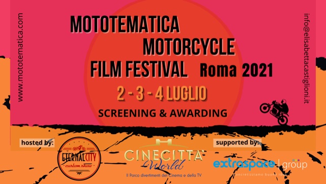 Moto: tutto pronto per il Rome Motorcycle Film Festival, in scena dal 2 al 4 luglio