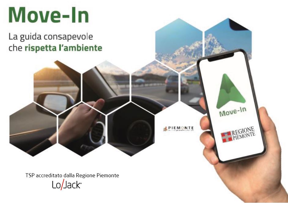 Mobilità sostenibile: parte il progetto Move-In della Regione Piemonte. LoJack Italia partner ufficiale