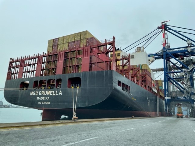 Porto di La Spezia: record di merci movimentate su una singola nave