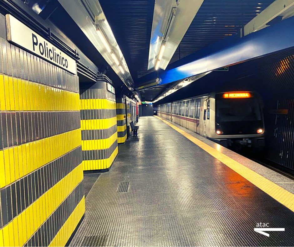 Roma: riapre la stazione Policlinico della Metro B