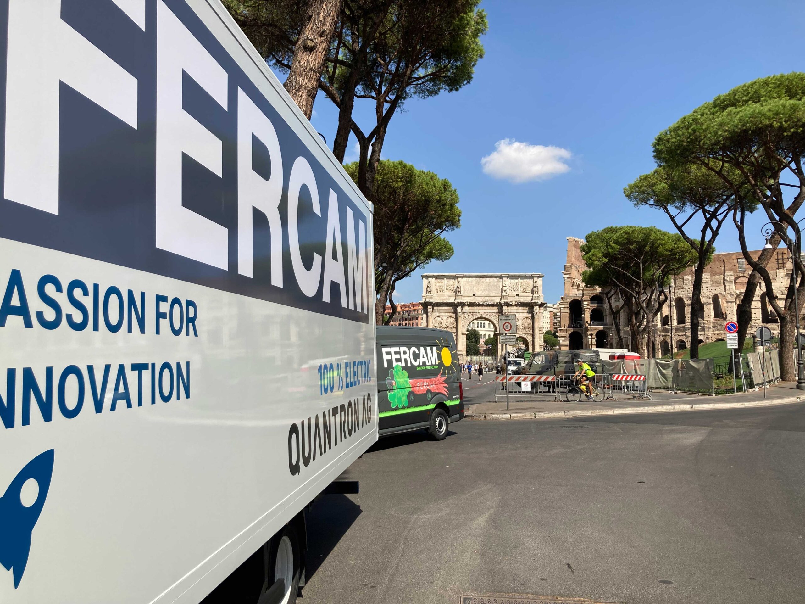 Fercam presente a ROM-E, la fiera dedicata alle nuove fonti di energia e alla smart mobility