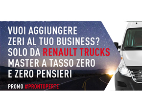 Renault Trucks on air con la campagna #RENAULTTRUCKSPRONTOPERTE
