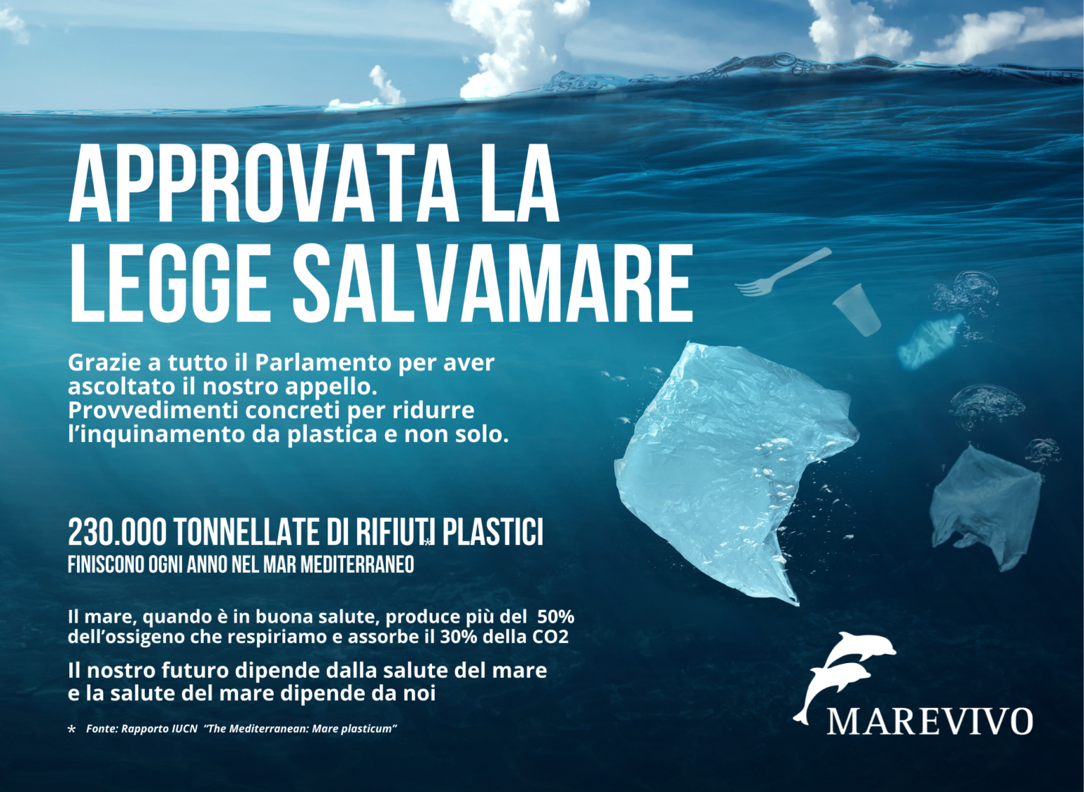 Approvata la legge Salvamare: i pescatori potranno portare a terra la plastica recuperata con le reti