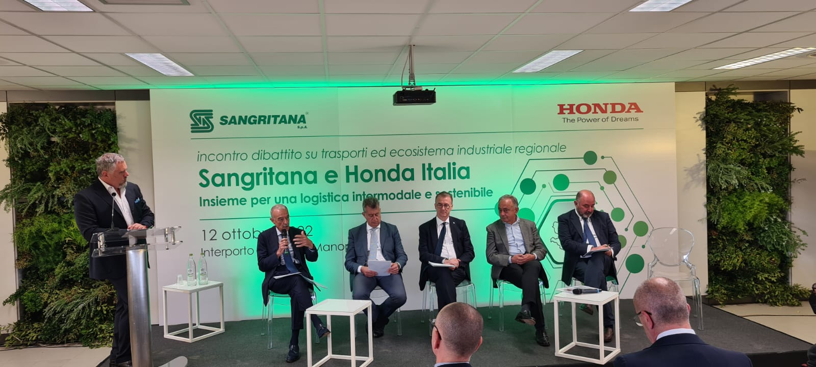 Intermodalità: accordo Sangritana-Honda per il trasporto di componenti