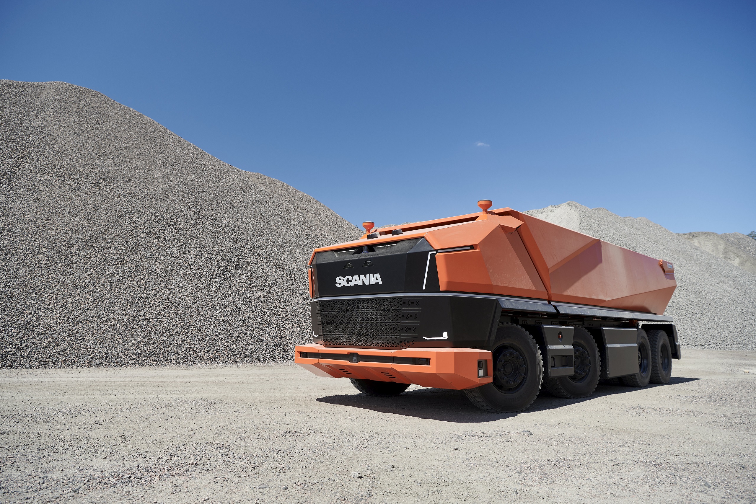 Camion: guida autonoma senza cabina, Scania lancia Axl