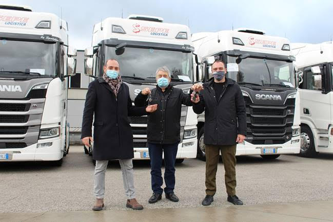 Scania: 15 nuovi camion per Logistica Sepe Group