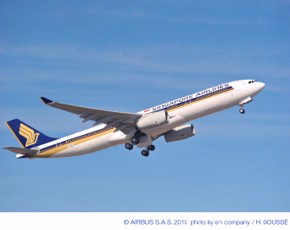 Quindici aerei A330 per Singapore Airlines