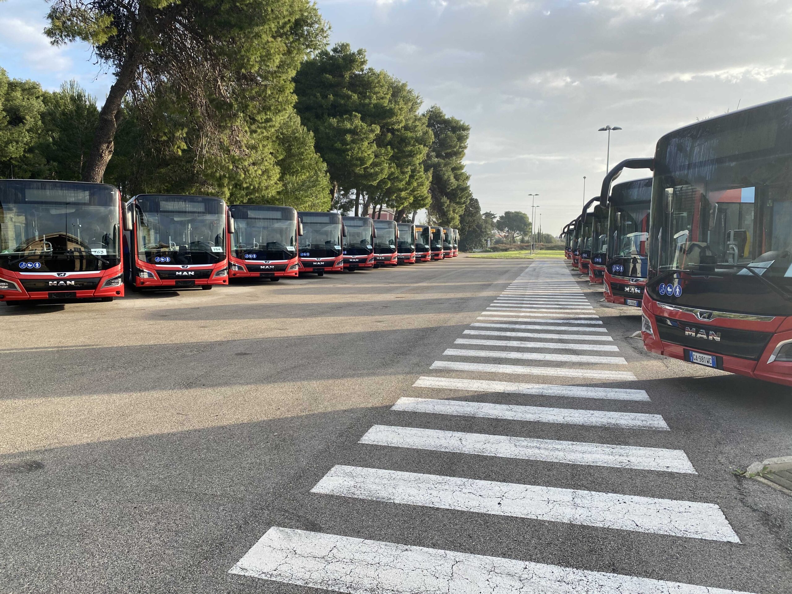 Trasporto pubblico: a Taranto 24 nuovi bus ibridi Man Lion’s City