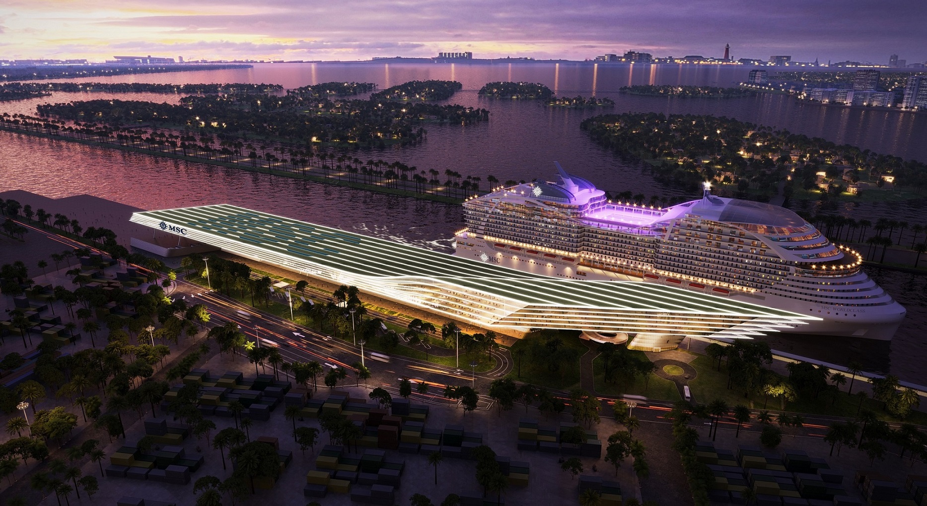 Msc Crociere presenta il progetto del nuovo terminal innovativo di PortMiami