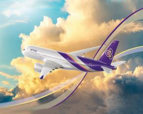 Thai Airways: salgono a cinque i voli settimanali da Roma a Bangkok