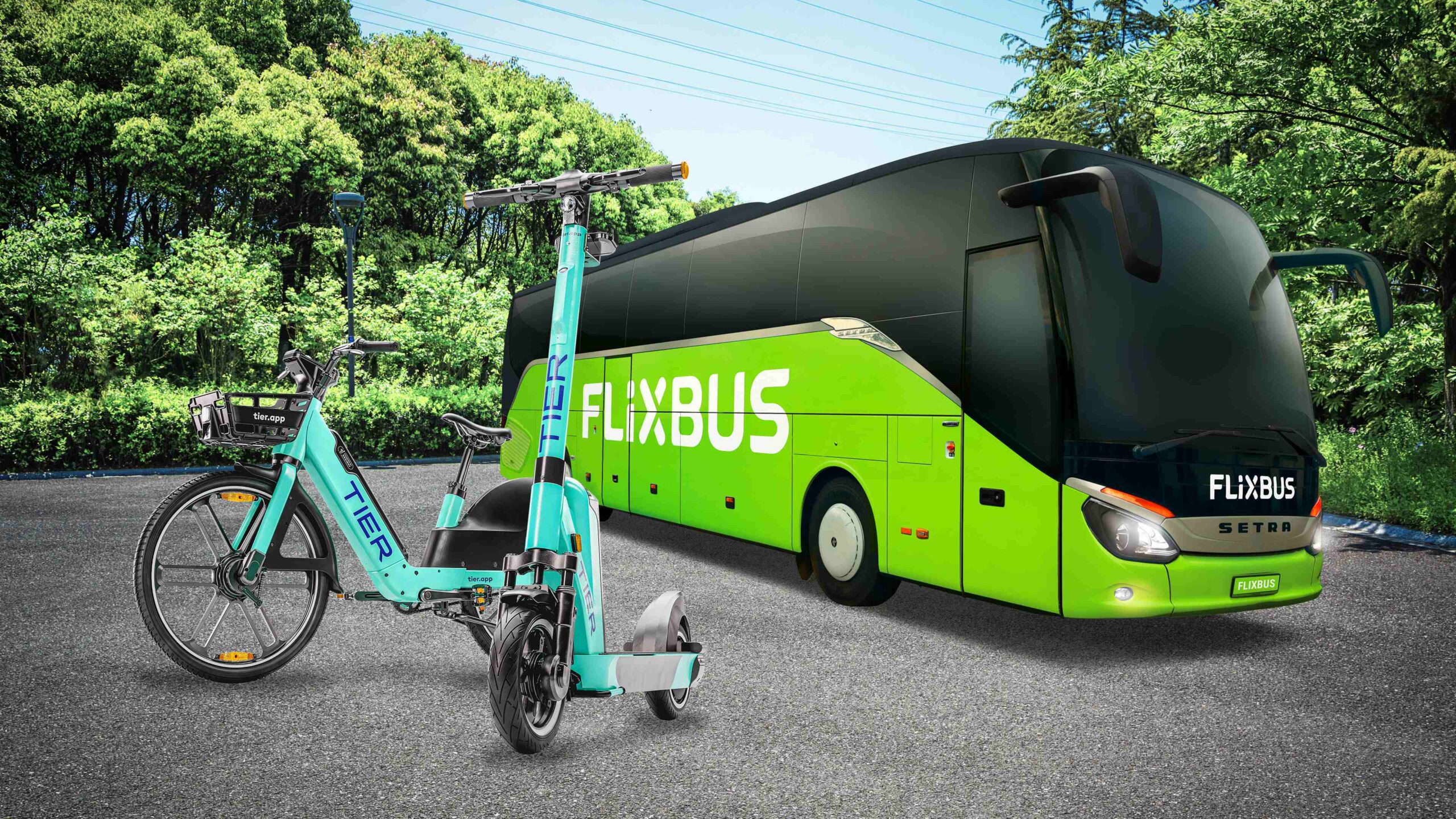 Dal bus al monopattino: il viaggio è più sostenibile grazie alla partnership FlixBus-Tier