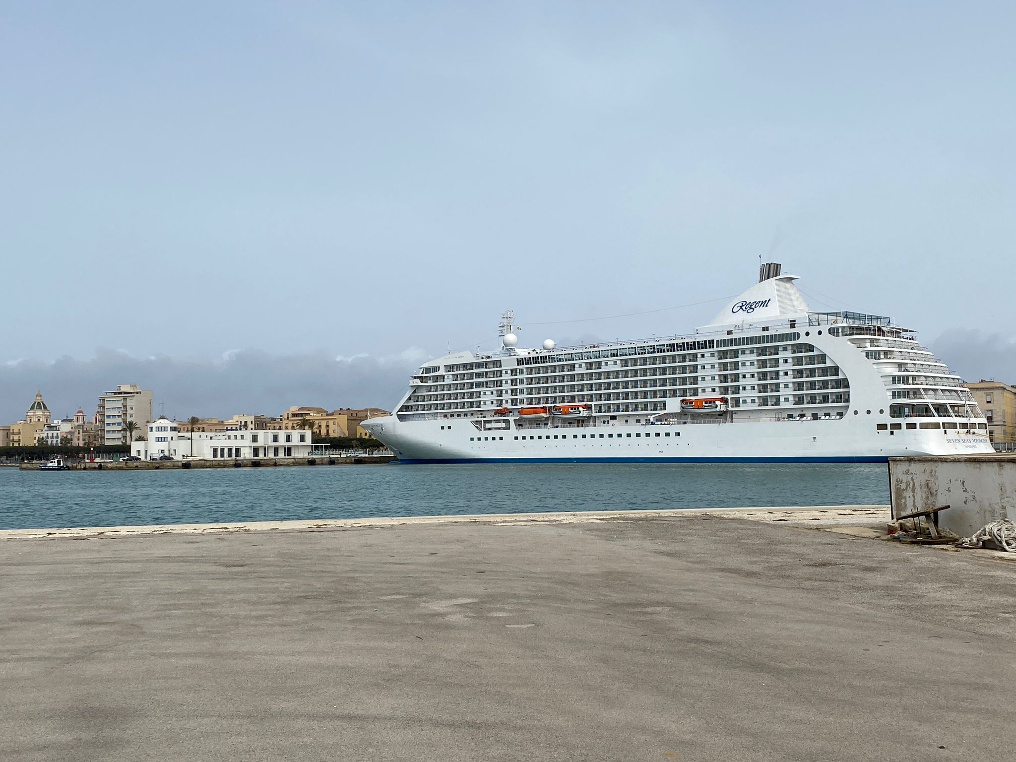Porto di Trapani: due navi da crociera in contemporanea nel terminal riqualificato