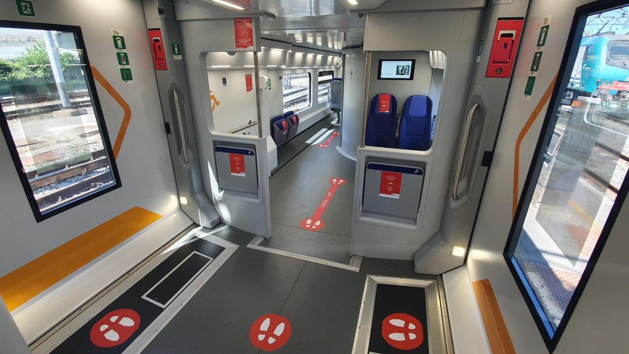 Prevenzione e controllo contagi: Trenitalia ottiene il Biosafety Trust Certification